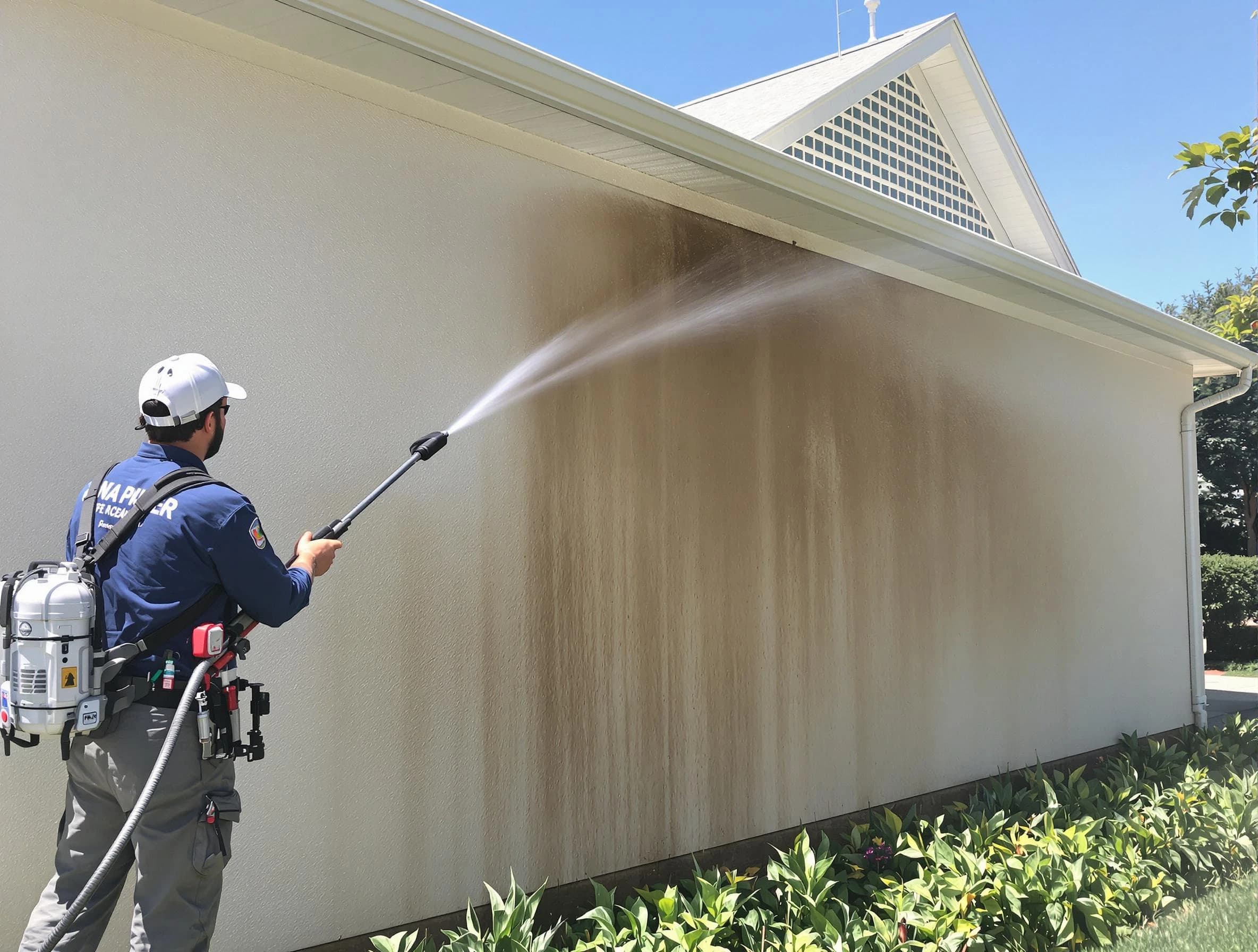 North Olmsted Power Washing expert providing thorough power washing service in North Olmsted